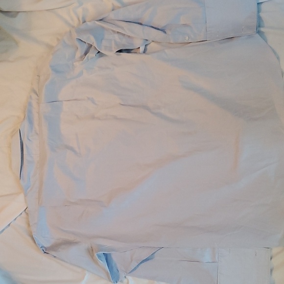 Harry Rosen Modern Fit Light Blue Mens Dress Shirt 👔 - Picture 7 of 8